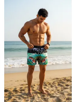 Sort de baie cu imprimeu 12577 I15-3.3